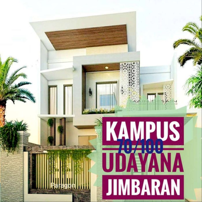 Rumah Baru 3 Kamar Universitas Udayana Jimbaran Bali | Dijualcoid