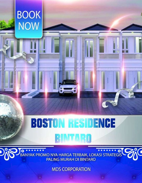 Rumah Mewah Bintaro Dijual Harga Murah Boston Residence Bintaro