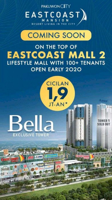 efterår Opfattelse dateret Apartemen EASTCOAST MANSION Exclusive Tower Bella Pakuwon City |  Dijual.co.id